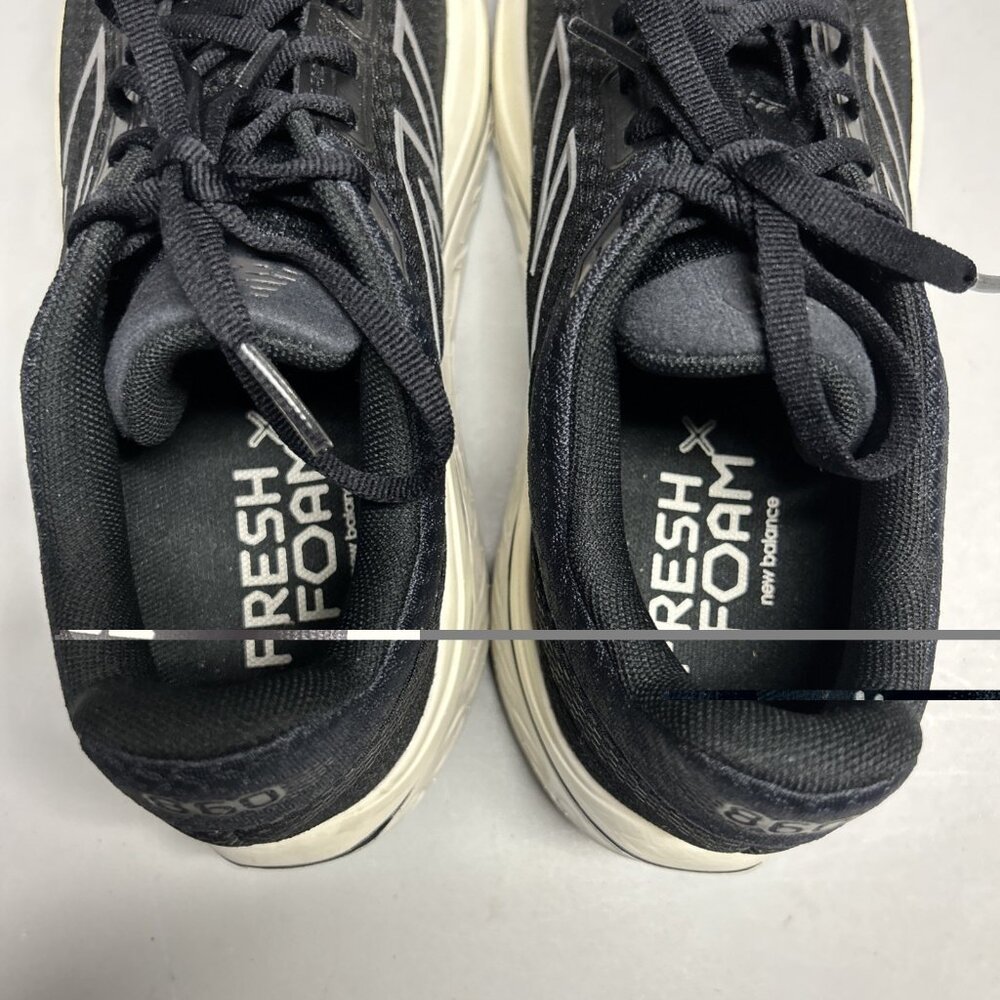 New Balance Sneakers Fresh Foam 860 Black White Unisex Adult Women's 8 Mens 6.5 - Picture 6 of 8